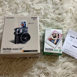 新品未使用 INSTAX Mini 41 + 富士フィルム20枚