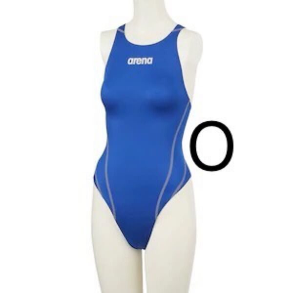 arena(アリーナ) O 競泳水着 レース用レディース【AQUA ADVANCED】リミック(クロスバック) ARN-1021W