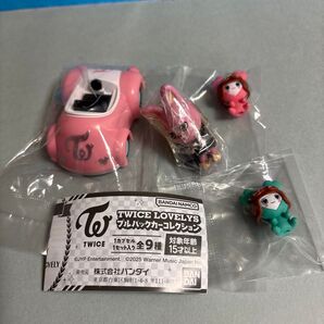 TWICE プルバックカー ガチャ モモ ミナ skzoo チャンビン つまんでつなげてますこっと