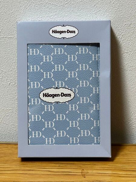 【新品】Hagen-Dazs パスポートケース ピンク HD柄 限定デザイン