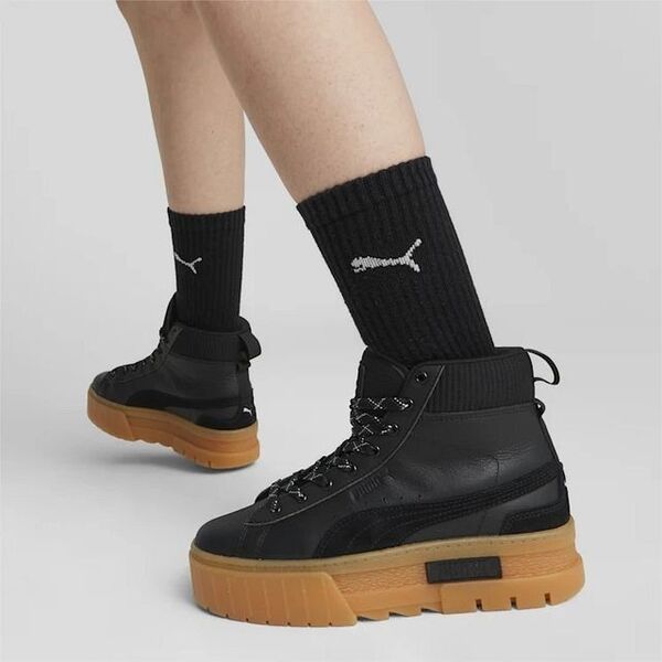 PUMA プーマ メイズ ミッド ジェントル ウィメンズ スニーカー ブラック 23 新品