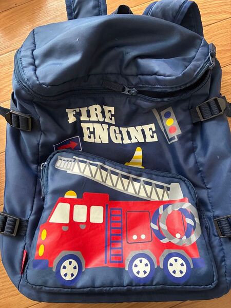 車好きさんに!Kids Foret消防車リュック リュック