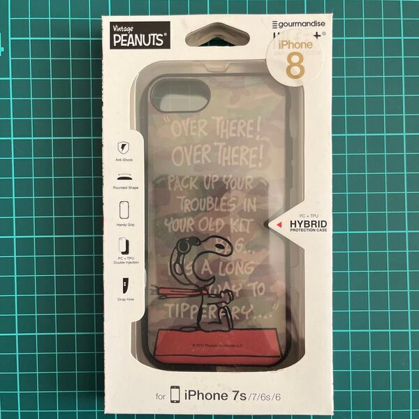 iPhoneケース スヌーピー柄 iPhone7/8/6s/6対応 イーフィット