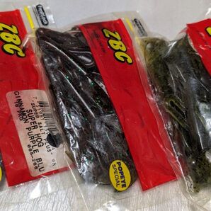 ZBC ズーム ZOOM スーパーホッグ×2、ブラッシュホッグ SUPER HOG BRUSH HOG 3パックセット