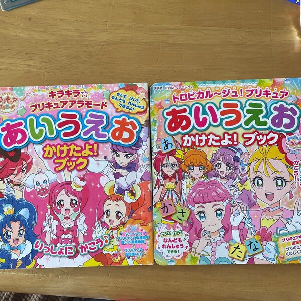 あいうえお かけたよブック プリキュア
