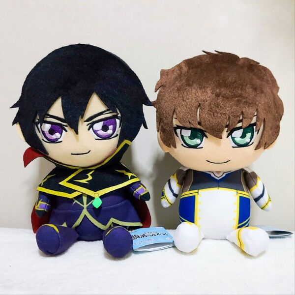 【新品】コードギアス ルルーシュ&スザク でっかいぬいぐるみ2種セット