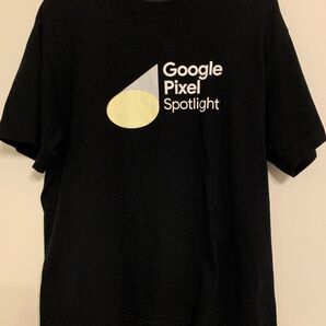Google pixel スポットライトSpotlight Tシャツ ノベルティ Tシャツ ブラック 黒