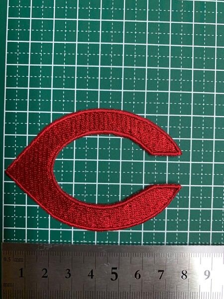 アイロンワッペン 広島カープ 刺繍