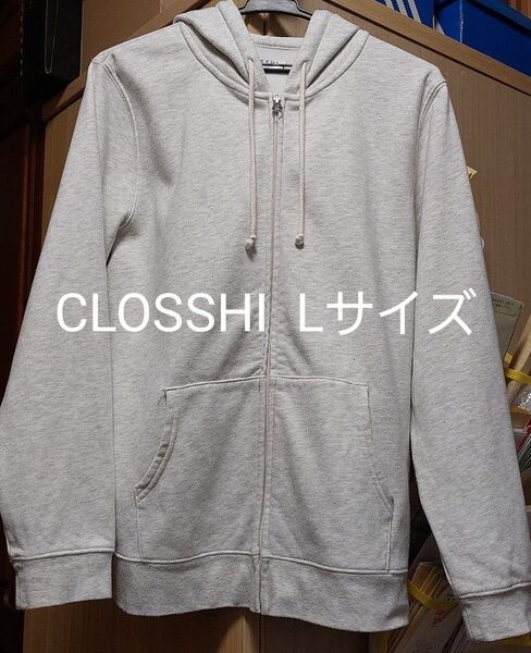 CLOSSHI フリースパーカー Lサイズ