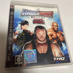 WWE 2008 SmacDownVSRaw PS3ソフト