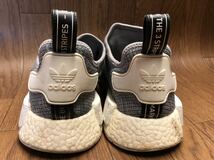 adidas アディダス オリジナルス NMD R1 スニーカー 靴 軽量 シューズ 中古品 グレー×ホワイト【4842】K_画像4