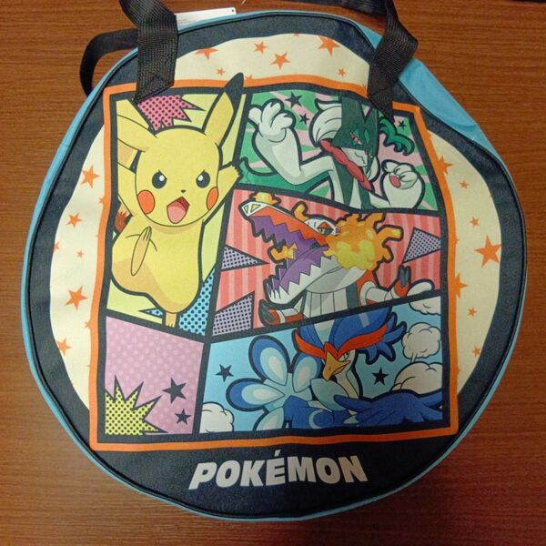 ポケモン ポケットモンスター プラチナムザッカコミックアート風 収納バッグ プライズ品