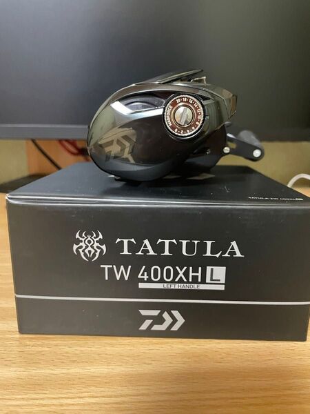 超美品!ダイワ ベイトリール タトゥーラ TW 400XHL 2021年モデル (左巻) TATULA
