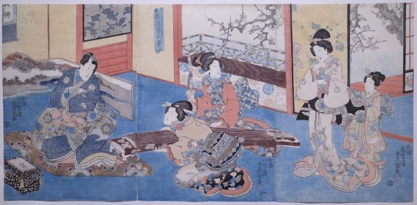 Yahoo!オークション -「歌川豊国」(美人画) (浮世絵、版画)の Yahoo!オークション -「歌川豊国」(美人画) (浮世絵、版画)の