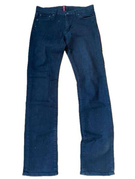 UNIQLO スリムフィット 31 黒 デニムパンツ