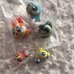パワパフ パワパフガールズ ガチャ めじるし リング バブルス ブロッサム バターカップ ブリス
