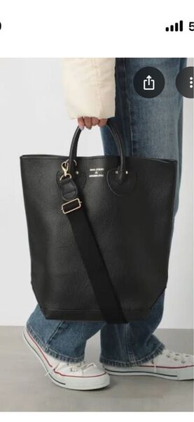 Young and OLSEN ブラックトートバック2WAY