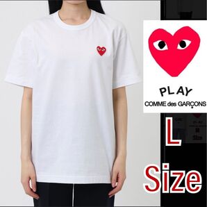 PLAY COMME des GARCONS 半袖Tシャツ プレイコムデギャルソン T-SHIRT サイズL