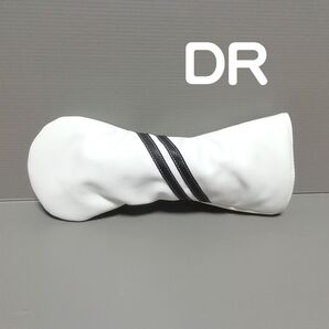 ヘッドカバー【ドライバー用】ホワイト DR MP 新品