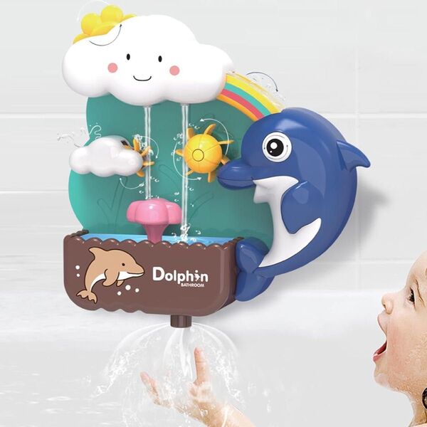 お風呂用おもちゃ ウォーターフォール 育児グッズ 水遊び 知育玩具 ベビー