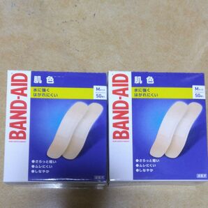 ■BAND-AID 肌色タイプ 肌色タイプ Mサイズ50枚入 2個セット