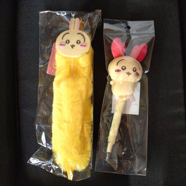 ちいかわ ふわふわマスコット/ふわふわBIGボールペン うさぎ