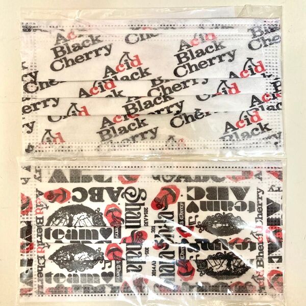 【未使用】ツアーグッズ Acid Black Cherry マスク2種セット