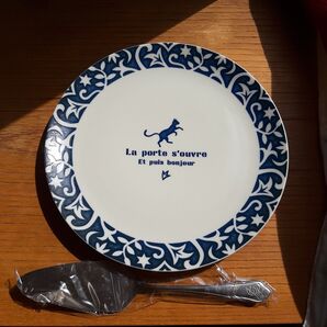 未使用品 ケーキプレート&サーバーセット 非売品 ケーキ皿