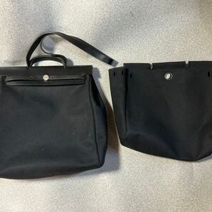 HERMES エールバッグ MM ショルダー ブラック