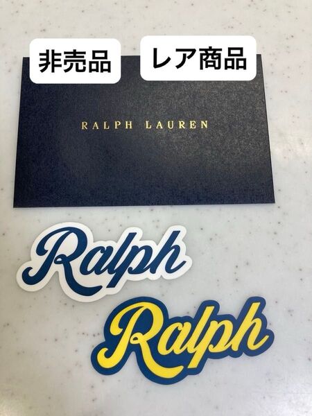 Ralph Lauren ノベルティ ステッカー 2枚セットと封筒