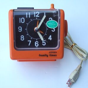中古 目覚まし時計 ON・0FFタイマー CITIZEN family timer