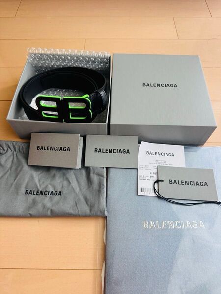 BALENCIAGA BB HOURGLASS ラージベルト 新品未使用品 付属品全てあり サイズ95