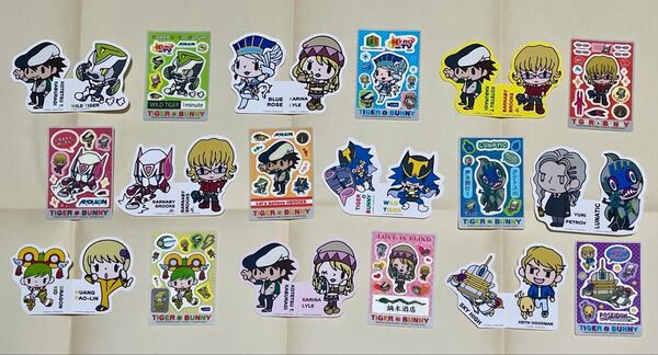 TIGER&BUNNY ぷっクリアシール&ペアリングステッカー