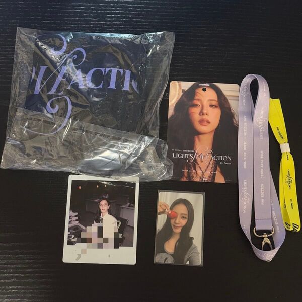 BLACKPINK ジス Jisoo マカオfm限定 サイン入りポラロイドセット