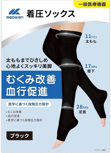 太もも 着圧ソックス スリム 美脚 着圧ストッキング スリムウォーク リンパ ストッキング むくみ 弾性 加圧 ストッキング