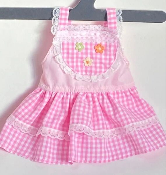 ハンドメイドペット服 犬服背丈:21c m胴回り:31cm (37)