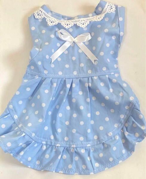 ハンドメイドペット服 犬服背丈:21cm胴回り:31cm (B44)夏用
