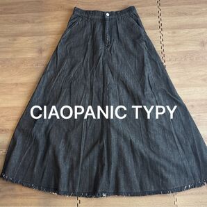 CIAOPANIC TYPY デニムスカート 黒