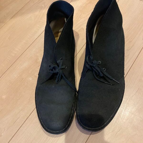 クラークス Clarks 黒 スエード ブラック レザーシューズ ビジネスシューズ