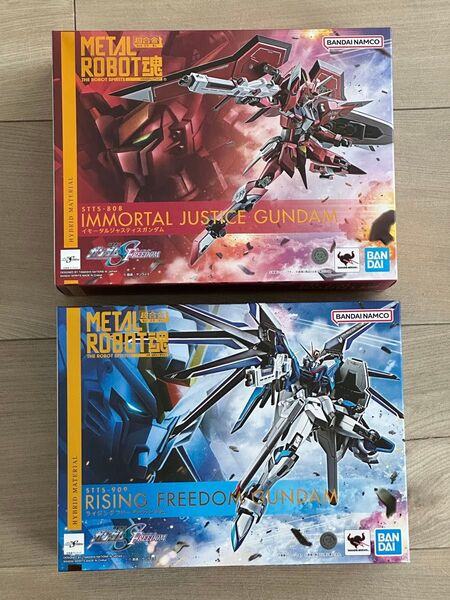 METAL ROBOT魂 ライジングフリーダムガンダム/イモータルジャスティスガンダム