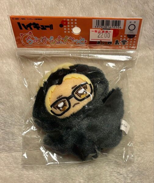 月島蛍 ハイキュー ちみけもますこっと ぬいぐるみ マスコット