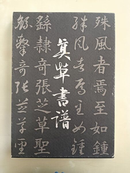 真草書譜 淺見喜舟