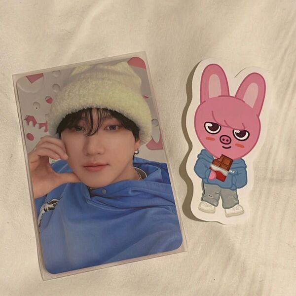 Straykids チャンビン トレカ stayzone 2/16 トェッキ シール