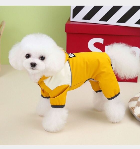 雨具 ペット ドッグウェア 犬猫兼用 ワンちゃん用 ペット用レインコート 雨具
