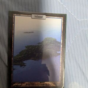 MTG 島 フルアート アンヒンジド