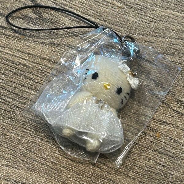 超レア サンリオ ハローキティ ミニミニドール ウェディングタイプ ストラップ
