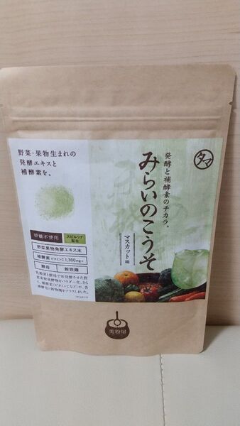 タマチャンショップ みらいのこうそ マスカット味 100g