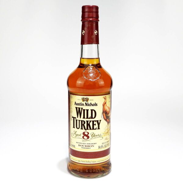 ワイルドターキー 8年 バーボン ケンタッキー ウイスキー 50.5% 約700ml■A434/3