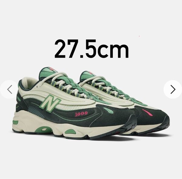 27.5cm 新品・未試着/Concepts x New Balance 1000 "Mile" ニューバランス公式当選品