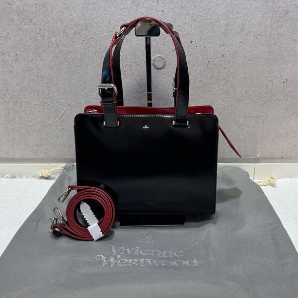 新品未使用!Vivienne Westwood TINY ORB トートバッグ 現行品 日本限定 ヴィヴィアン ウエストウッド